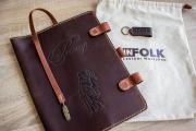 Обложка на реестр для регистрации нотариальных действий Infolk Leather Workshop